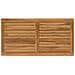 Piano del tavolo Rettangolare Legno di teak solido Naturale - Foto miniatura 1