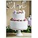 Decorazione Per Torta Love Argento Taglia Unica - Foto miniatura 2