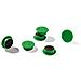 Magneti Rotondi 37 Mm Forza Magnetica Di 3000p Colore Verde 20 Pz - Foto miniatura 1