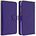 Custodia A Libro Universale Smartphone 6 Portacarte Viola Taglia Xxl - Foto miniatura 8