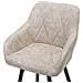 Coppia Di Sgabelli In Tessuto Beige Darien - Foto miniatura 26
