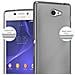 Custodia Compatibile Con Sony Xperia M2 / M2 Aqua In Grigio Metallico - Coperchio Protettivo In Silicone Tpu Flessibile - Foto miniatura 7