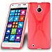 Custodia Compatibile Con Nokia Lumia 850 In Rosso Cremisi - Coperchio Protettivo In Silicone Tpu Flessibile - Foto miniatura 4