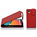 Cadorabo Custodia Compatibile Con Lg Nexus 5 In Rosso Cremisi - Coperchio Protettivo In Design Flip Realizzato In Similpelle Testurizzata - Foto miniatura 4