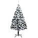 Albero di Natale Artificiale con Neve Fioccata Verde 240 cm PVC - Foto miniatura 6