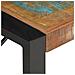 Tavolino Da Salotto 180x90x40 Cm In Legno Massello Di Recupero - Foto miniatura 5