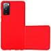 Custodia Compatibile Con Samsung Galaxy S20 Fe In Frost Rosso - Coperchio Protettivo In Silicone Tpu Flessibile - Foto miniatura 1