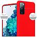 Custodia Compatibile Con Samsung Galaxy S20 Fe In Frost Rosso - Coperchio Protettivo In Silicone Tpu Flessibile - Foto miniatura 3
