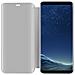 Custodia Compatibile Con Samsung Galaxy S8 In Agata Argento - Clear View Specchio Coperchio Protettivo Con Funzione Di Supporto Protezione A 360 Gradi - Foto miniatura 3