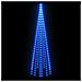 Albero di Natale Pennone Blu 310 LED 300 cm - Foto miniatura 1