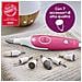 Set per Manicure e Pedicure MP 44 con 7 Accessori Colore Viola/Bianco - Foto miniatura 2
