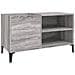 Mobile Porta Dischi Grigio Sonoma 84,5x38x48 Legno Multistrato - Foto miniatura 1