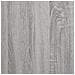 Mobile Porta Dischi Grigio Sonoma 84,5x38x48 Legno Multistrato - Foto miniatura 6
