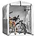 Tenda Per Bicicletta Impermeabile Protezione Uv Tenda Da Garage Per Biciclette Tenda Multiuso Da Giardino In Colore Argento 120x176x163 Cm, Kls11 - Foto miniatura 1