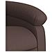 Poltrona Reclinabile Marrone In Similpelle - Foto miniatura 8