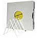 Espositore Da Bancone Dischi In Vinile Bianco Nero Acciaio Al Carbonio 30 X 15 X 15 Cm (2 Unità) - Foto miniatura 4