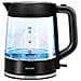 Bollitore Mcz-117 Nero Trasparente Vetro 2200 W 1,7 L - Foto miniatura 1