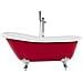 Vasca Da Bagno Freestanding Cayman 153 X 77 Cm Rosso - Foto miniatura 2