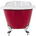 Vasca Da Bagno Freestanding Cayman 153 X 77 Cm Rosso - Foto miniatura 7