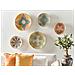 Set Di 5 Decorazioni Murali Alga Marina Multicolore Sonla - Foto miniatura 1