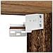 Mobile Bagno con Specchio Legno Antico 42x12x60 cm Truciolato - Foto miniatura 2