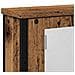Mobile Bagno con Specchio Legno Antico 42x12x60 cm Truciolato - Foto miniatura 6