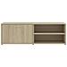 Mobile Porta Tv Rovere Sonoma 120x34x37 Cm In Legno Multistrato - Foto miniatura 2