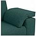 Divano Loveseat Verde Scuro 140 cm in Tessuto - Foto miniatura 7