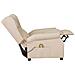 Poltrona Massaggiante Crema in Tessuto - Foto miniatura 5