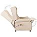 Poltrona Massaggiante Crema in Tessuto - Foto miniatura 6