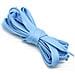 Lacci Piatti Fluorescenti Blu Da 120 Cm Per 6-7 Paia Di Fori - Poliestere Blue - Foto miniatura 1