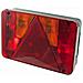 Fanale Posteriore Alogeno Dx 220x140mm 6 Funzioni Luminose - Foto miniatura 1
