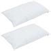 Cuscini con cuscino 2 pcs Bianco Cotone 130gsm 100% - Foto miniatura 3