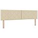 Letto a molle con materasso Crema 180 x 200 cm Tessuto - Foto miniatura 7
