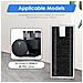 Set Di 3 Filtri Hepa Di Ricambio Compatibili Con Ecovacs X9 Pro Omni - Foto miniatura 3