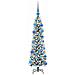 Albero di Natale artificiale con 150 LED Bianco 120 cm - Foto miniatura 3