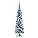 Albero di Natale artificiale con 150 LED Bianco 120 cm - Foto miniatura 4