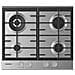 H-HOB 500 GAS HHG6BR4WSX Acciaio inox Da incasso 59.5 cm 4 Fornello (i) - Foto miniatura 1