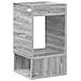 Tavolino Grigio Sonoma 30 x 30 x 56 cm Legno multistrato - Foto miniatura 7