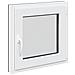 Finestra per Soffitta RISOR 60 x 60 cm PVC e Vetro Antracite - Foto miniatura 1