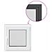 Finestra per Soffitta RISOR 60 x 60 cm PVC e Vetro Antracite - Foto miniatura 7