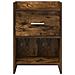 Comodini Rovere Fumo 40 x 30 x 60 cm Legno ingegnerizzato - Foto miniatura 4