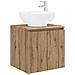 Set di Armadi da Bagno 5 pcs Rovere Artigianale - Foto miniatura 5