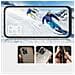 Custodia 3in1 Trasparente Per Samsung Galaxy A03s (166) Con Cornice, Cover In Gel, Nera - Foto miniatura 1