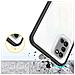 Custodia 3in1 Trasparente Per Samsung Galaxy A03s (166) Con Cornice, Cover In Gel, Nera - Foto miniatura 3