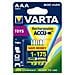 Blister da 2 Batterie Toys AAA Ready2Use NiMH 800 mAh Micro  - Foto miniatura 1