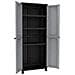 Armadio Twist black 2680 Armadio 2 ante e 3 ripiani L68 x P39 x H170cm - Foto miniatura 2