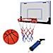 Set Canestro Da Minibasket Al Coperto Con Palla E Pompa - Foto miniatura 1