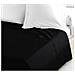 Lenzuolo 100% Cotone 240 x 300 cm Nero - Foto miniatura 1
