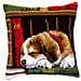 Pn-0148118 Ver - Cuscino Con Kit Per Punto Croce Raffigurante Un Cane Che Dorme - Foto miniatura 1